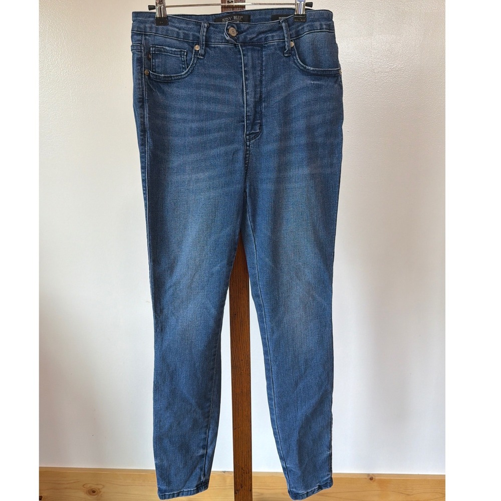 Judy Blue Skinny Fit High Rise Medium Wash Jeans JB88615 MD-CO Womens 11/30
